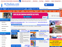 Tablet Screenshot of bcindian.com